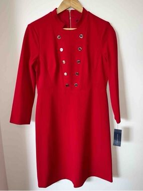 Tommy hilifger preppy red dress